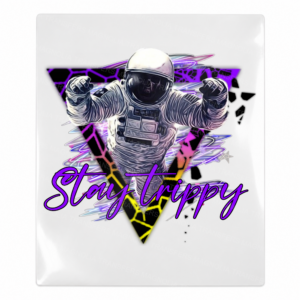 Stay Trippy Astronaut 420 Mary Jane UV Transfers