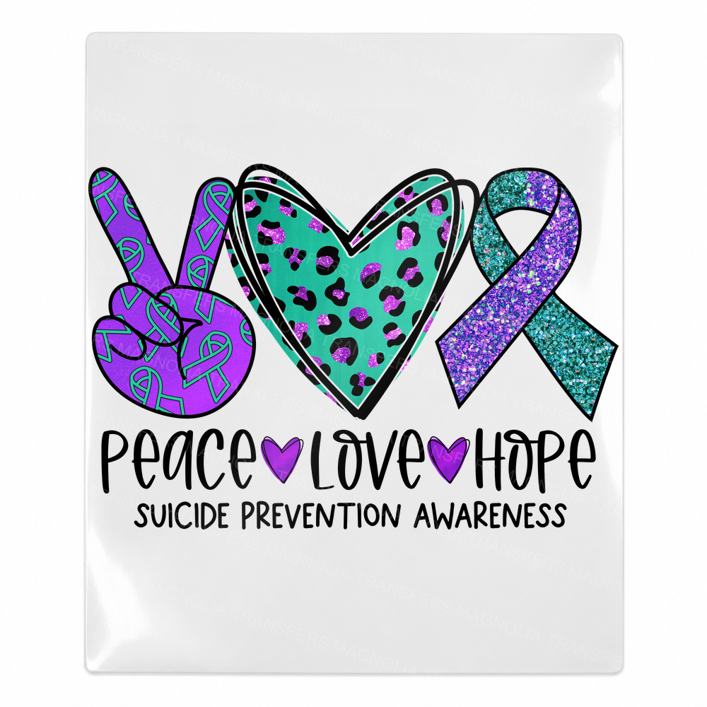 Peace Love Hope Suicide Prevention