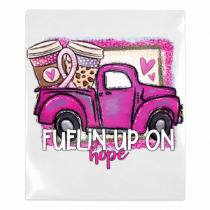 Fuelin Up on Hope Pink Truck Activist & Awareness UV Transfers