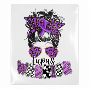 Lupus Warrior Highland Cow Activist & Awareness UV Transfers