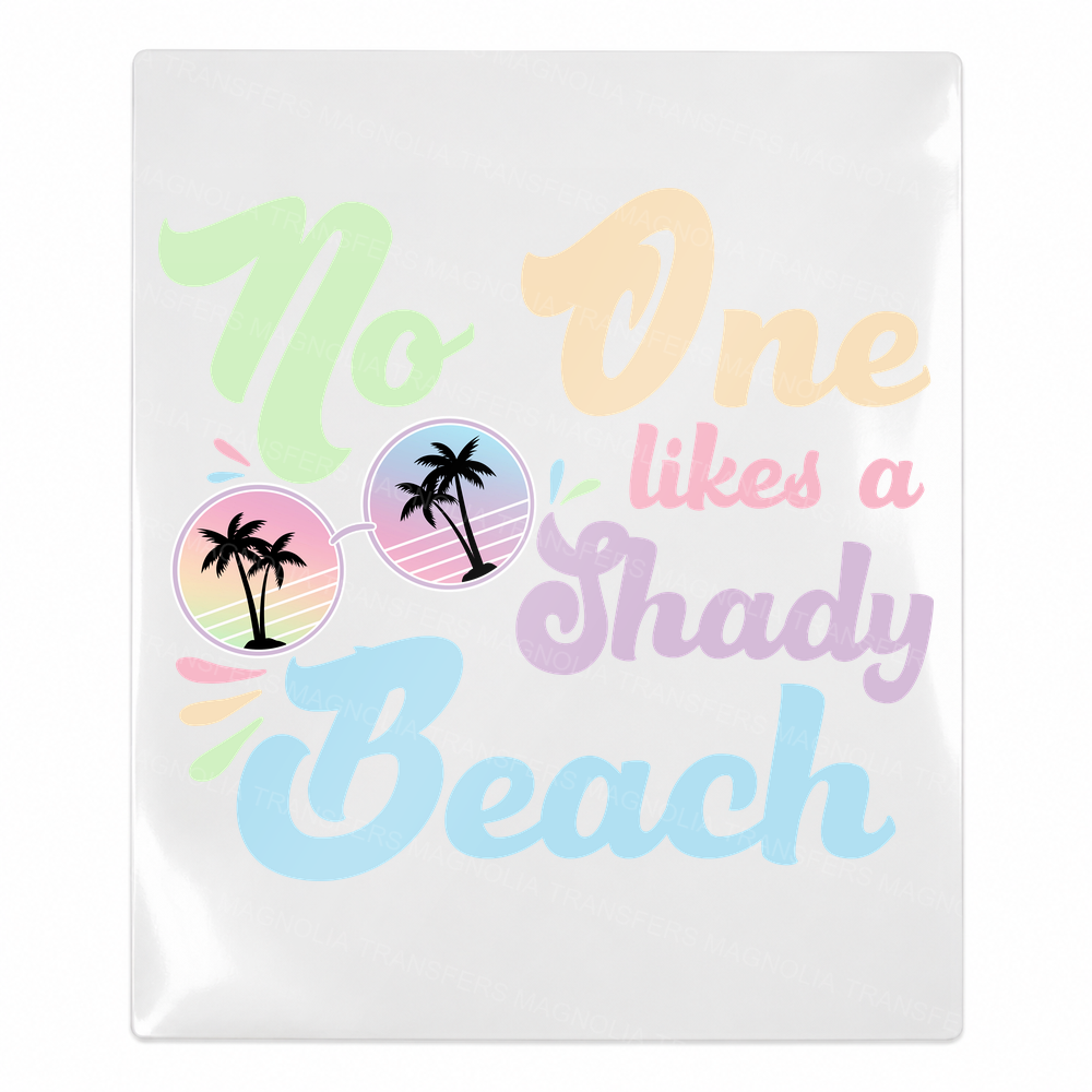 No One Likes a Shady Beach Pastel