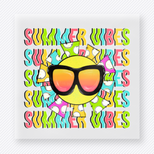 Summer Vibes Sunglasses Repeat Beach & Summer DTF transfer mockup