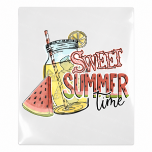 Sweet Summer Time Lemonade Beach & Summer UV transfer design for hard surfaces