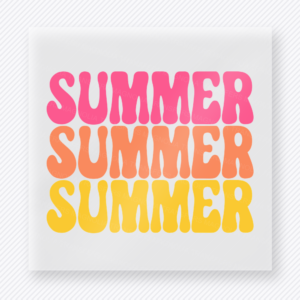 Summer Summer Summer Beach & Summer DTF transfer mockup