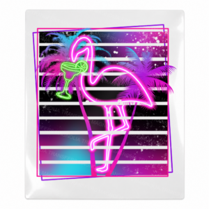 Neon Flamingo Beach & Summer UV Transfers