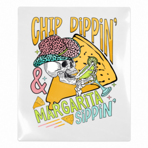Chip Dippin and Margarita Sippin Beach & Summer UV Transfers
