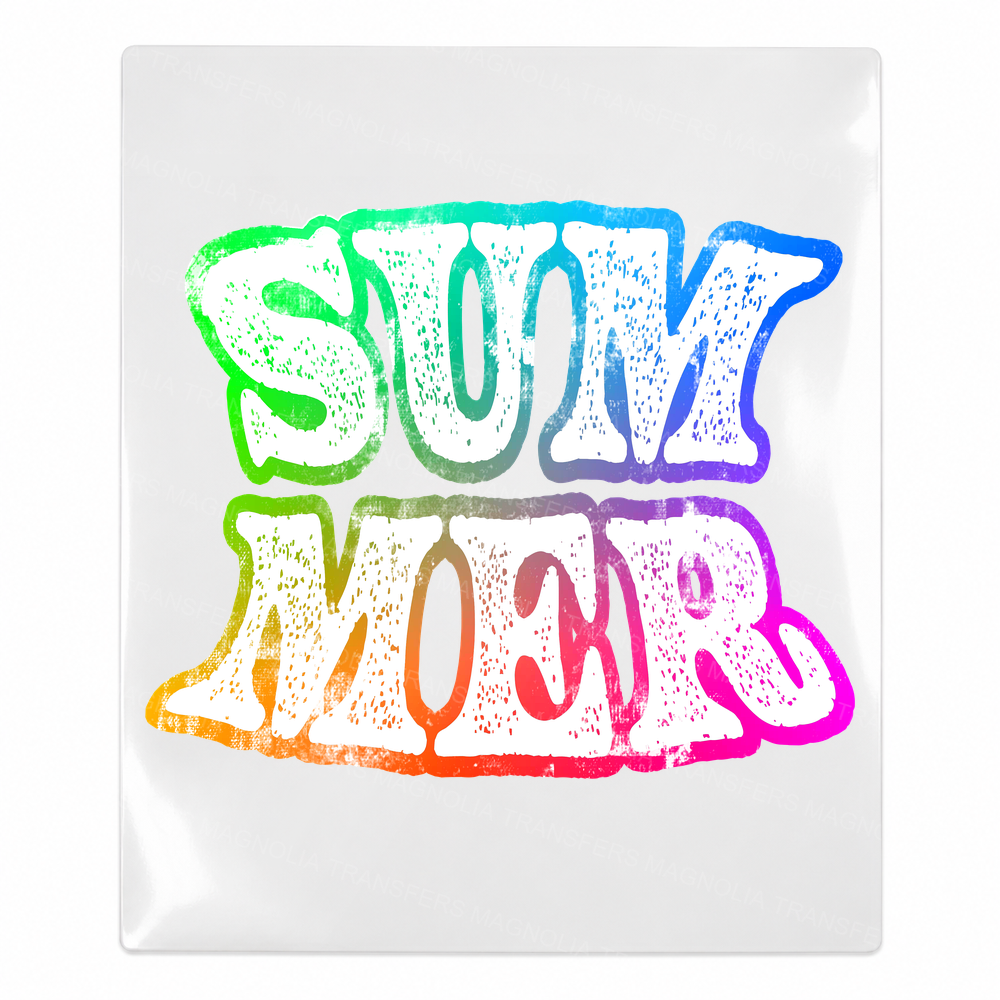 Summer Grunge Beach & Summer UV Transfers