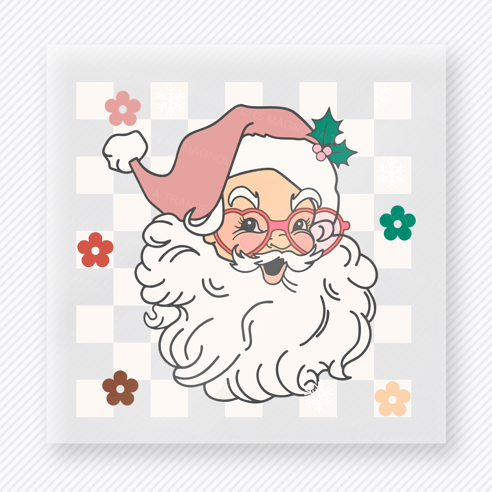 Merry Merry Christmas Rainbow Christmas DTF Transfers
