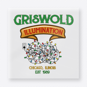 Griswold Illumination Christmas DTF Transfers