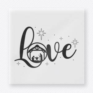 Nativity Love Christmas DTF Transfers