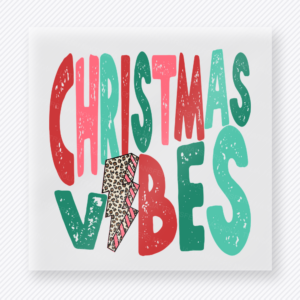 Christmas Vibes Bring Festive Christmas DTF Transfers