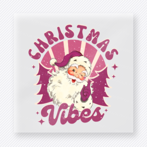 Christmas Vibes Santa Bring Festive Christmas DTF Transfers