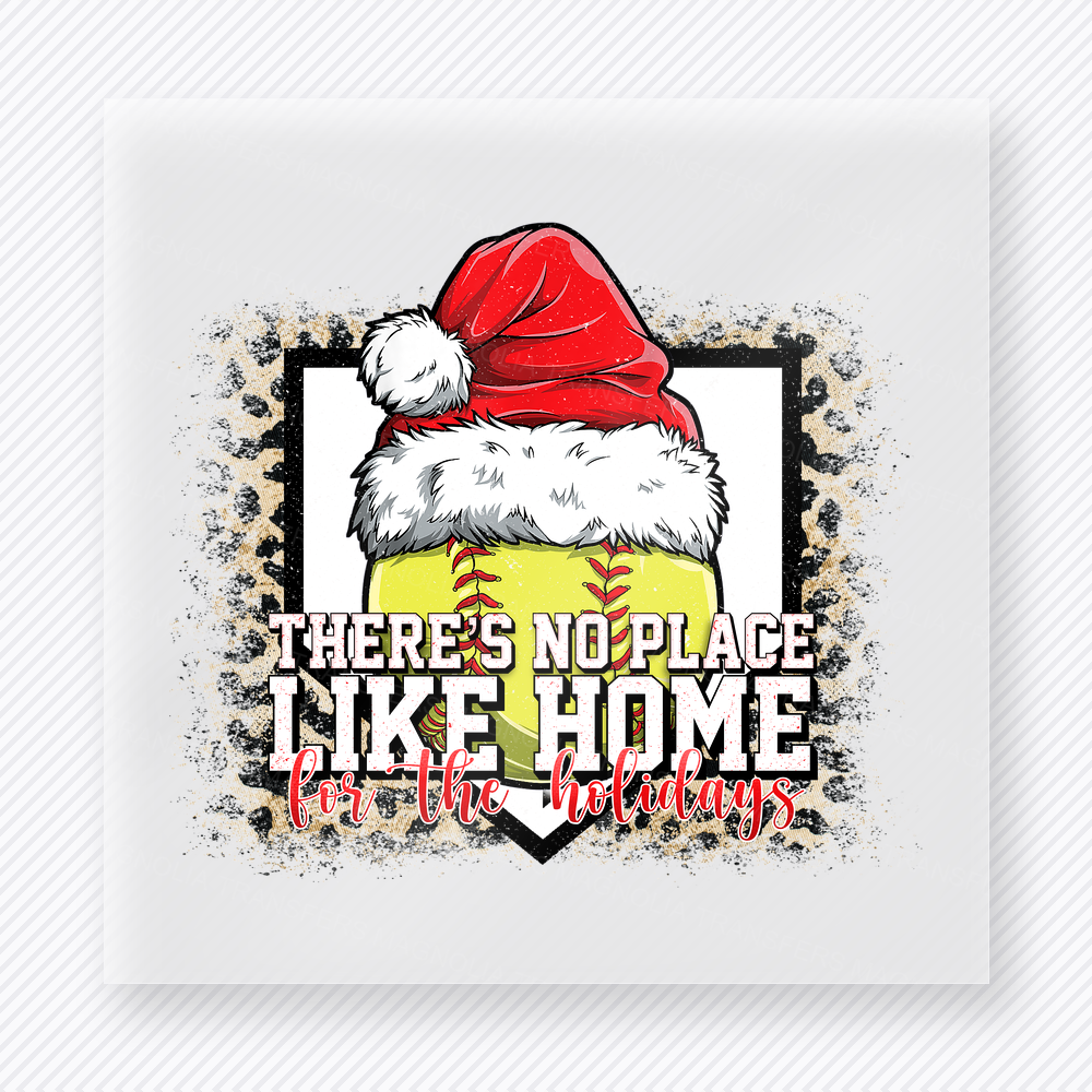 There's No Place Like Home Holiday Hat Christmas DTF Transfers