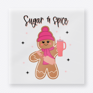 Sugar And Spice Gingerbread Bring Festive Christmas DTF Transfers