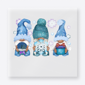 Winter Gnomes Trio Christmas DTF Transfers
