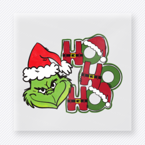 Ho Ho Ho Grinch Bring Festive Christmas DTF Transfers