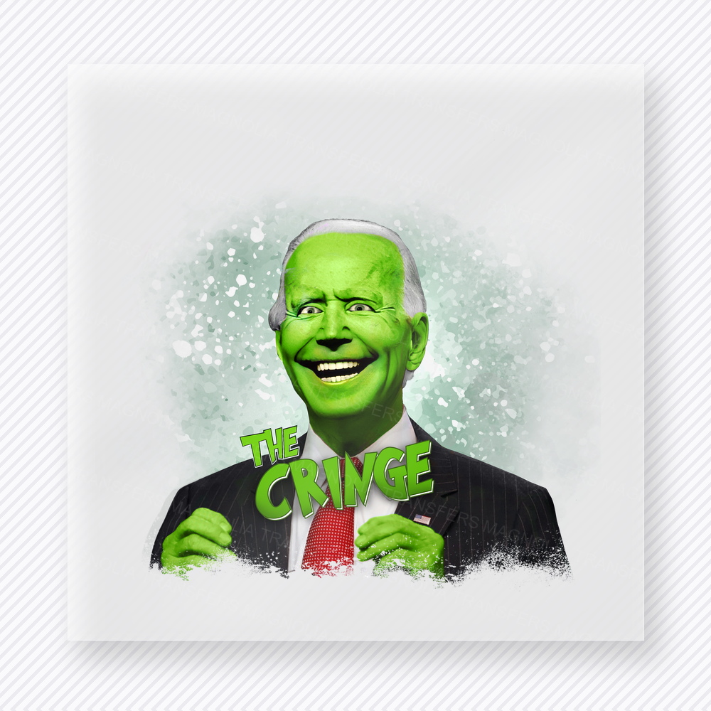 The Change Grinch Christmas DTF Transfers