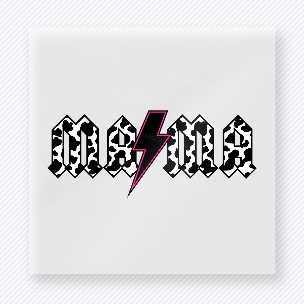 Me Mama Lightning Bolt Family DTF Transfers