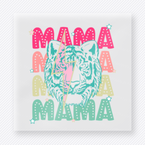 Mama Tiger Family DTF Transfers