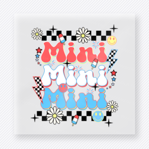 Mini Cool Mom Family DTF Transfers