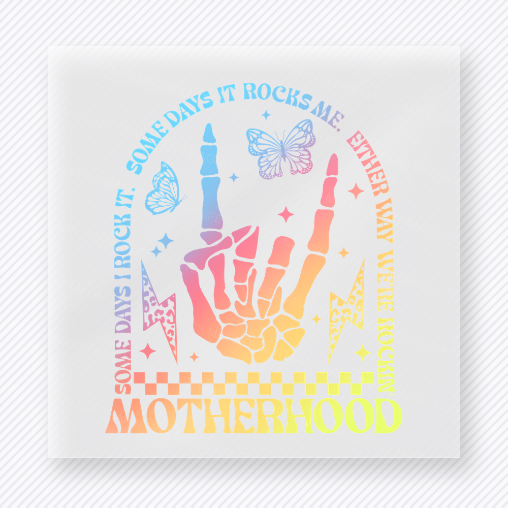 Rainbow Rocking Motherhood Family DTF Transfers