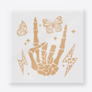 Neutral Rock Hand Mama Family DTF Transfers