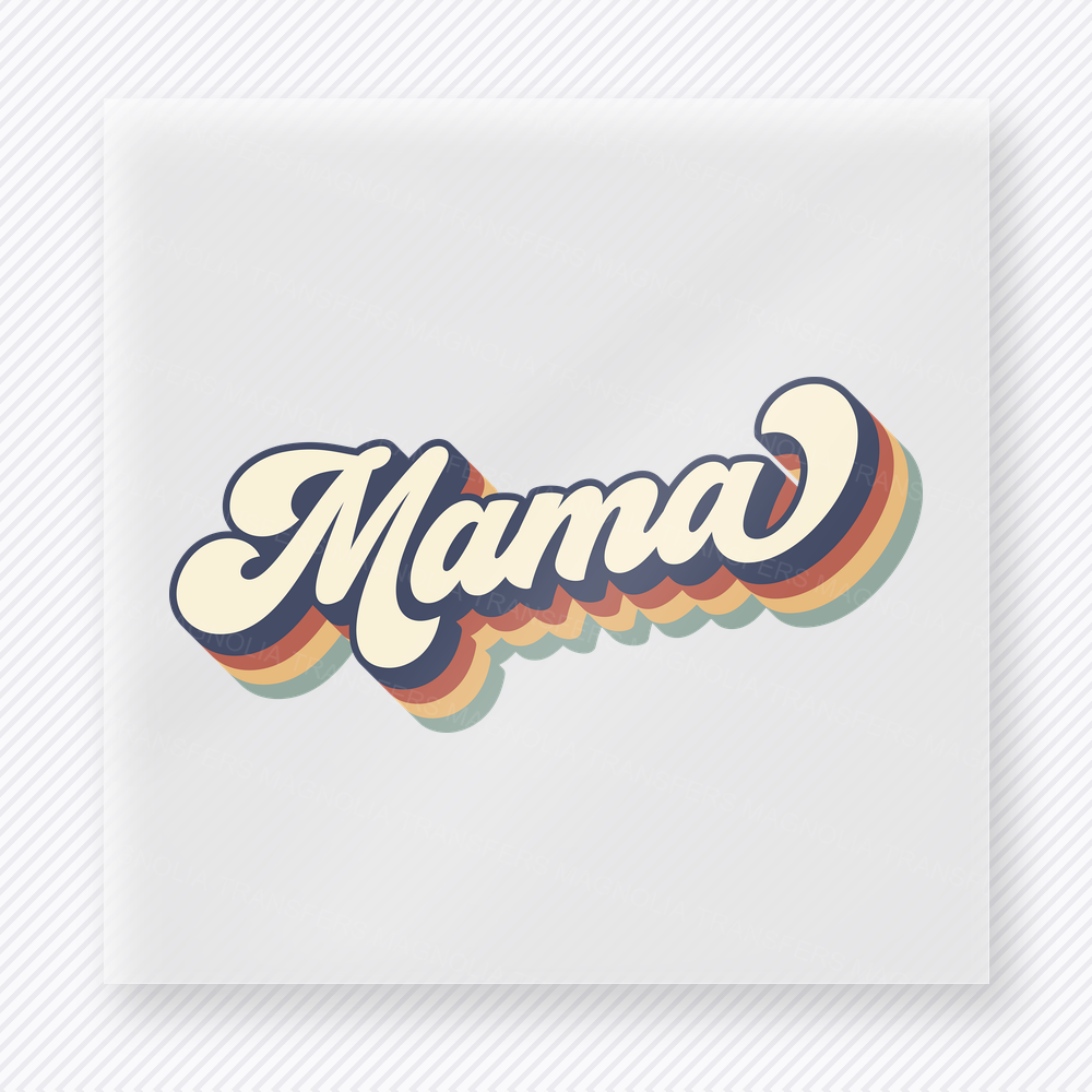 Retro Mama Family DTF Transfers