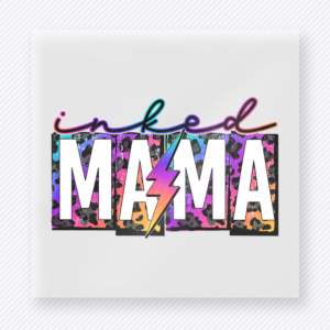 Inked Mama Lightning Family DTF Transfers