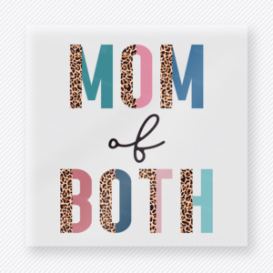 Mom Of Both Leopard Family DTF Transfers