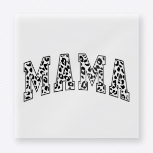 Mama Dalmatian Print Family DTF Transfers