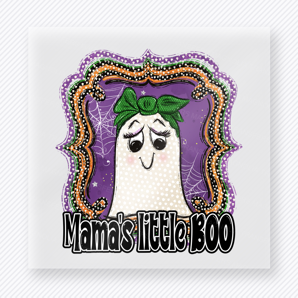 Mamas Little Boo Halloween Family DTF Transfers
