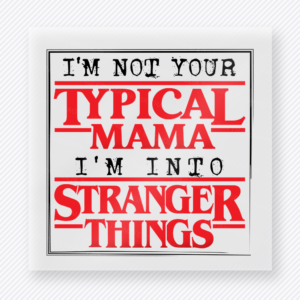 Red Typical Mama Stranger Things Family DTF Transfers