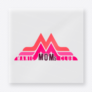 Pink Manic Moms Mini Logo Family DTF Transfers