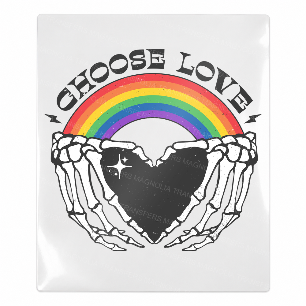Choose Love Skeleton Hands