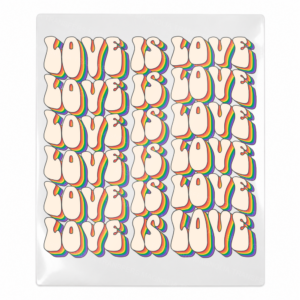 Love Is Love Retro Repeat