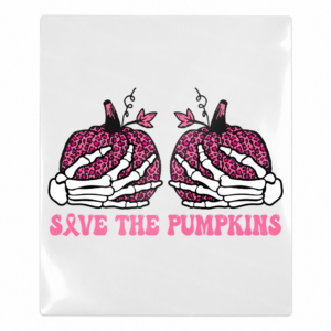 Save The Pumpkins Activist & Awareness UV transfer for hard-surface products