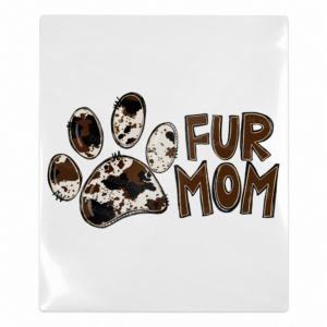 Fur Mom Paw Animals & Pets UV transfer for hard-surface products