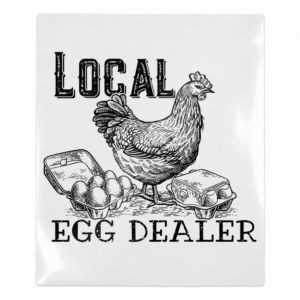 Local Egg Dealer Animals & Pets UV transfer for hard-surface products