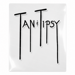 Tan And Tipsy Script Beach & Summer UV transfer for hard-surface products