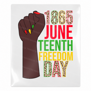 1865 Juneteenth Freedom Day BLM Black Lives Matter UV transfer for hard-surface products