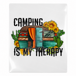 Camping Is My Therapy Camping & Nature UV transfer for hard-surface products