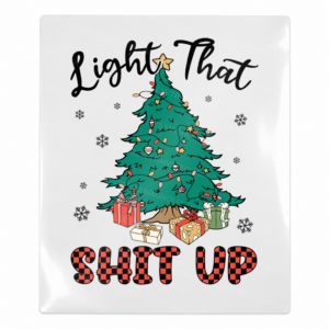 Light That Tree Up Christmas UV transfer for hard-surface products