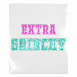 Extra Grinchy Christmas UV transfer for hard-surface products