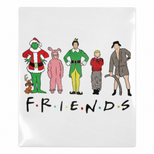 Christmas Friends Christmas UV transfer for hard-surface products