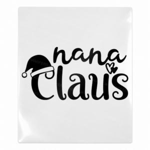 Nana Claus Christmas UV transfer for hard-surface products