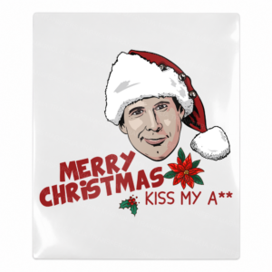 Merry Christmas Kiss My A Christmas UV transfer for hard-surface products