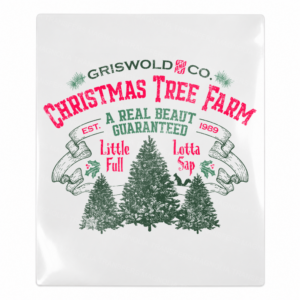Griswold And Co Tree Farm Christmas UV transfer for hard-surface products