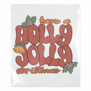 Have A Holly Jolly Christmas Christmas UV transfer for hard-surface products