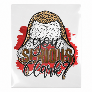 You Serious Clark Leopard Christmas UV transfer for hard-surface products