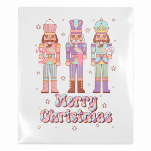 Merry Christmas Nutcrackers Christmas UV transfer for hard-surface products